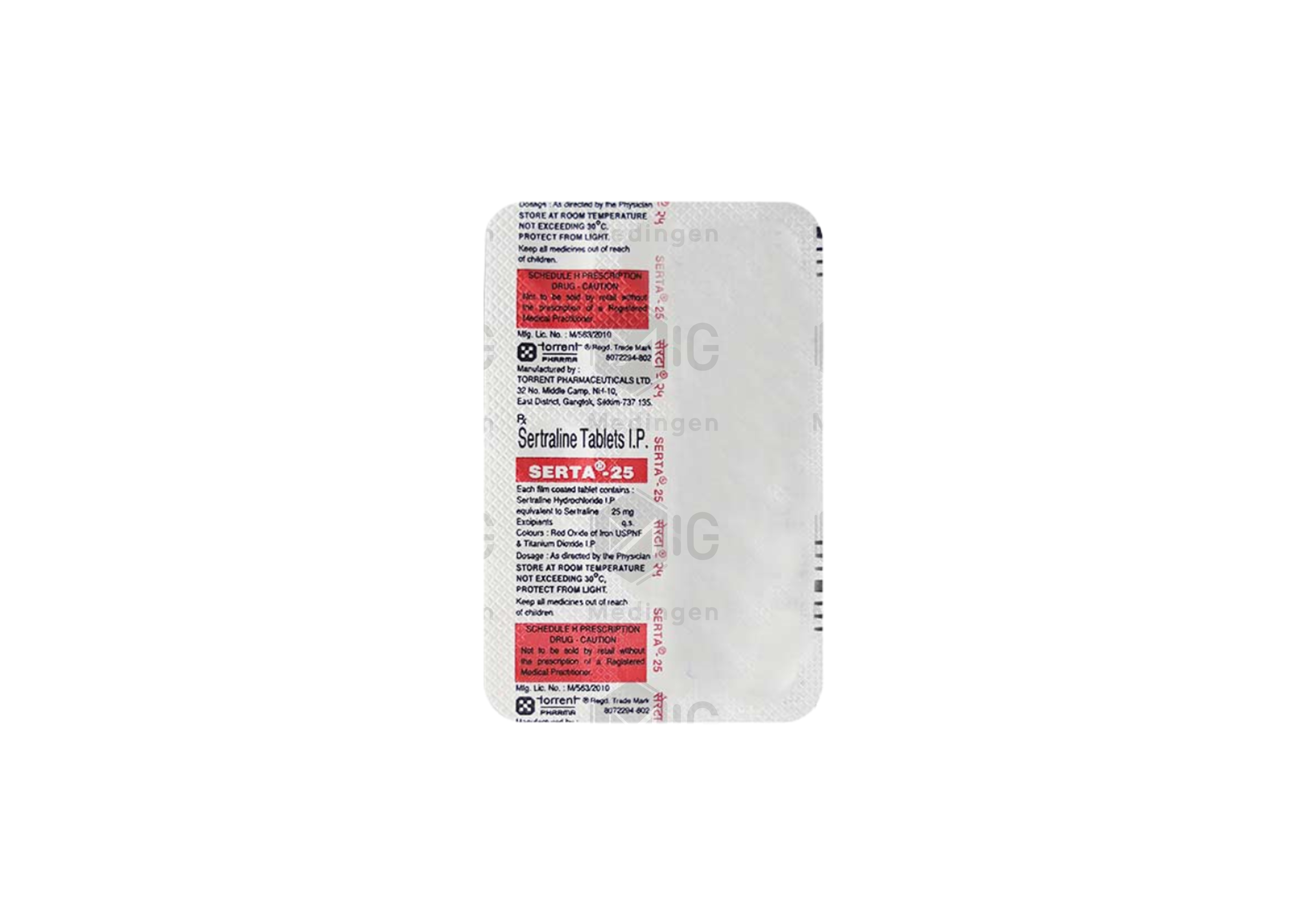SERTA 25MG